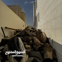  1 حطب كميه كبيره