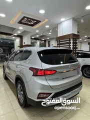  5 هونداي سنتافيه 2019 متور 2000 ديزل 4X4 فحص ممتاز دهان شركة