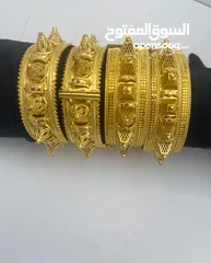  2 الكسسوارات مطليه بذهب