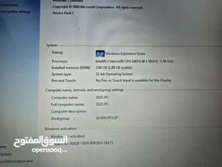  5 ASUS  لابتوب للبيع – 150 شيكل فقط