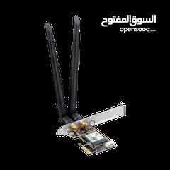  4 AX5400 Wi-Fi 6E Bluetooth 5.3 PCI-E Adapter WE3000 2.0 كرت انترنت داخلي جيمنج بمواصفات خيالة