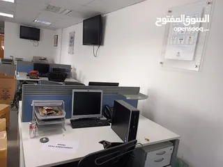 3 142 SQM Furnished Office Space for Rent in Al Khuwair REF:957R