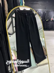  1 بناطيل جوخ أسود ورمادي – راحة وأناقة مقاسات مختلفة تناسب الجميع