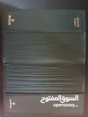  2 Rolex leather passport holder