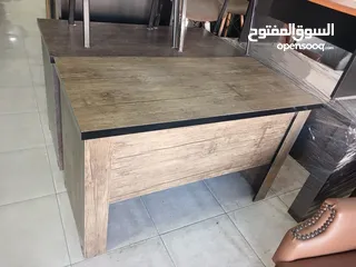  3 مكتب 120  و140 و160 سم مع درجين معلقات باسعار خياليه