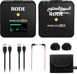  4 Rode Wireless GO II Single Channel Wireless Microphone