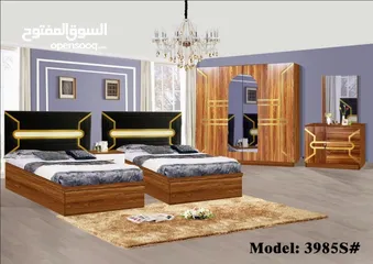  1 غرف نوم 2 سرير شخص ونص شامل التركيب والدوشق مجاني
