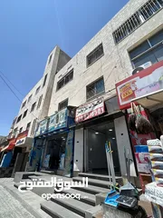  6 محل تجاري للايجار السنوي في منطقة خلدا مجمع القدس في شارع حيوي شارع الاميرة رحمة