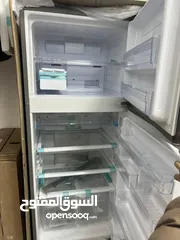  15 ثلاجه شارب لون اسود مميز 450 ليتر بسعر حرق