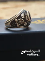  3 خاتم فضه ياقوت