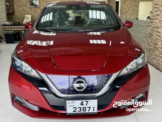  2 نيسان ليف موديل 2021 فحص كامل SV  كلين تايتل بطاريه SOH : 90% بحالة الشركه