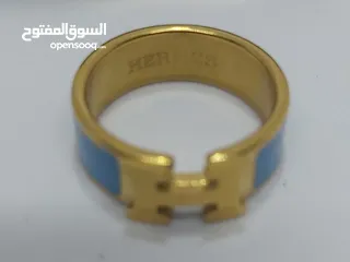  6 طقم اكسسوارات ستاتي فرنسي  غايه في الروعه والجمال نظاره هيرمز فرنسيه وسواره وخاتم هيرمز جديد..