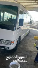  5 باص متسوبيشي فوسو حره غير مجمرك 26 راكب ماتور كهرباء