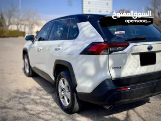  5 ‎تويوتا راف فور 2021 فورويل وارد خليجي Toyota rav4 hybrid 2021 LE 4WD ‎فــحـص كــامــل 7 جيد