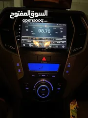  3 هونداي سنتافيه فل كامل فحص كامل VIP أعلى صنف ملوكي مع فتحة بالسقف