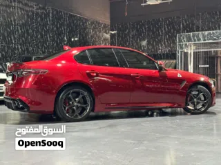  4 2021 Alfa Romeo Giulia Quadrifoglio, Nov 2027 Alfa Romeo Warranty + Service Pack, Low Kms, GCC