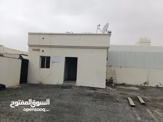  1 Industrial land for rent in Al misfah with a boundary wall and a guard room أرض صناعية مسورة المسفاة