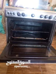  2 فرن غاز 5عيون  ستانلس