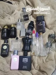  3 علب عطور فارغه للبيع عدد 19 حبه