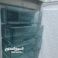  5 فريزر مكتبة كبيرة اربع جوارير لون سلڤر