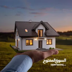 1 بيت للبيع عكاعده نظيف المساحه 90 متر طابقين