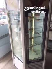  4 ثلاجة عرض بوظه وchez كيك صناعه كوري