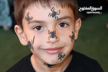  14 رسم على الوجه للأطفال بطريقة إحترافية