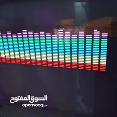  4 اكولايزر مضئ للزجاج الخلفي