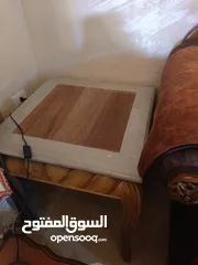  14 طقم  طاولات وسط وكونسول 4قطع وبيرو  ماربل للبيع
