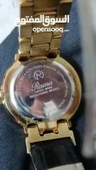  2 Rama Diamond Swiss watch 18k gold electroplated watch