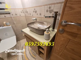  24 شقة طابقية جاهزة مفتاح للبيع البيرة قرب الهاشمية  مساحة كلية 200 م " 181 م صافي"