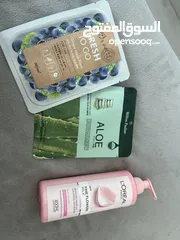  1 Face mask and lotion