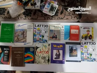  10 كتب وقصص انجليزي وعربي وتعليمي كميه كبيره اي كتاب بدينار
