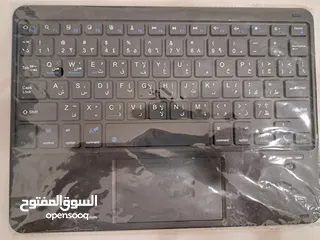  2 لوحة مفاتيح لاسلكية بلاك فيو K1 للجهاز اللوحي والهاتف (عربي-إنجليزي)  جديدة غير مستخدم نهائيا