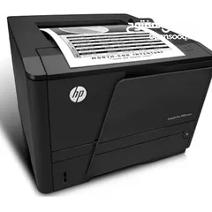  1 طابعة HP LaserJet Pro 400 Printer