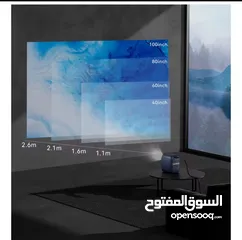  15 بروجيكتور mi t2 الاصلي من شركه شاومي واجهه لغايه  3متر