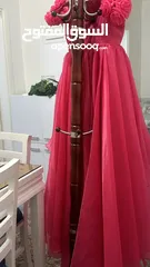  21 موسم الاعراس قرب فساتين زفاف و فساتين سهرة مميزة ملبوسة مرة واحدة بحالة جدا ممتازة للبيع