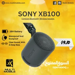  1 توفر لدينا سبيكر Sony SRS-XB100 (جديد)