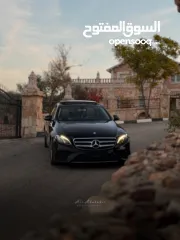  3 مرسيدس بنز E200 AMG موديل 2018 بالرخصه اصل برايفت عداد 100 الف يد 3 رخصه تامين سنه فحص فوق الممتاز