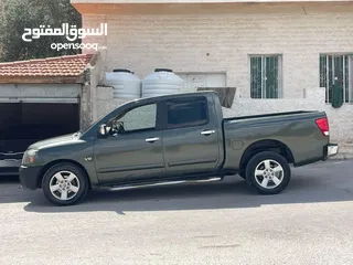  24 للبيع اقساط او البدل بكم نيسان تيتان بنزين فورويل مرخص للبيع