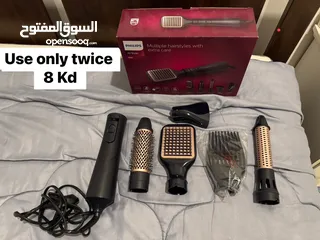  1 Hair dryer and styling