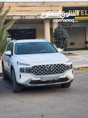  2 هنداي سنتافي  2020 ترخيص 2020  4/2 عداد 56 الف  2200cc