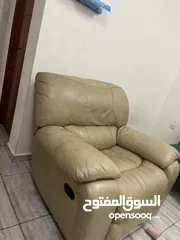  2 كرسي سينما جلد اصلي من هوم سنتر
