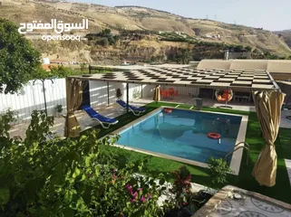  1 مزرعة للبيع مع بيت مستقل في أجمل مناطق جرش بمساحة 3 دونم ونصف