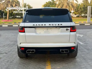  8 RANGE ROVER - SPORT SUPERCHARGER - 2015 - VERY GOOD CONDITION BODY KIT (SVR) 2020 GCC