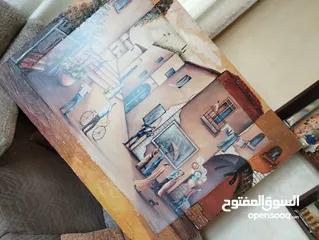  1 لوحه فنيه زيتيه