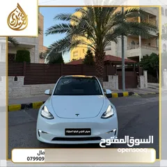  4 تيسلا 2021 بدفعة اولى 2500 TESLA MODEL Y