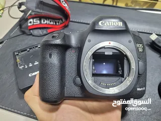  1 كاميرا canon 5D mark III بحاله جديد بودي قابل للتفاوض