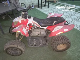  1 Polaris outflow 90 cc + عربة قالوصة