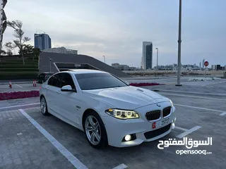  9 للبيع BMW 528 الموتر خليجي ((كيت M كااامل وكالة ))  موديل 2015
